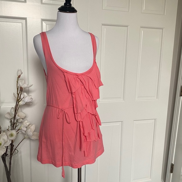 J Crew Side Ruffle Tank - Picture 3 of 6